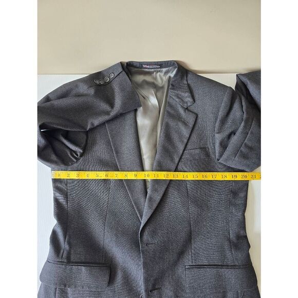 Stafford Suit Men's Gray Sz 39R - Picture 8 of 12